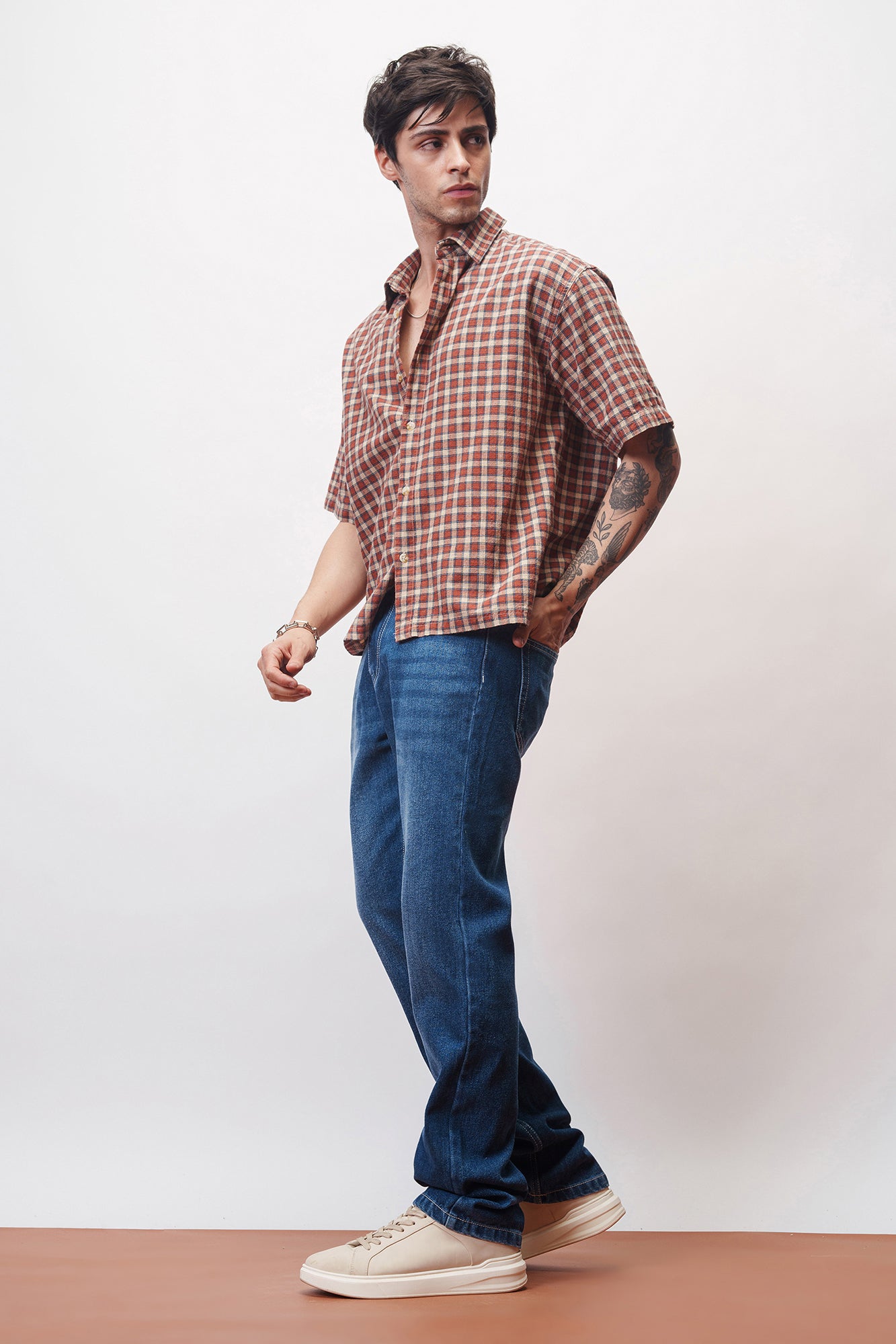 Endless Blue Men's Straight Jeans