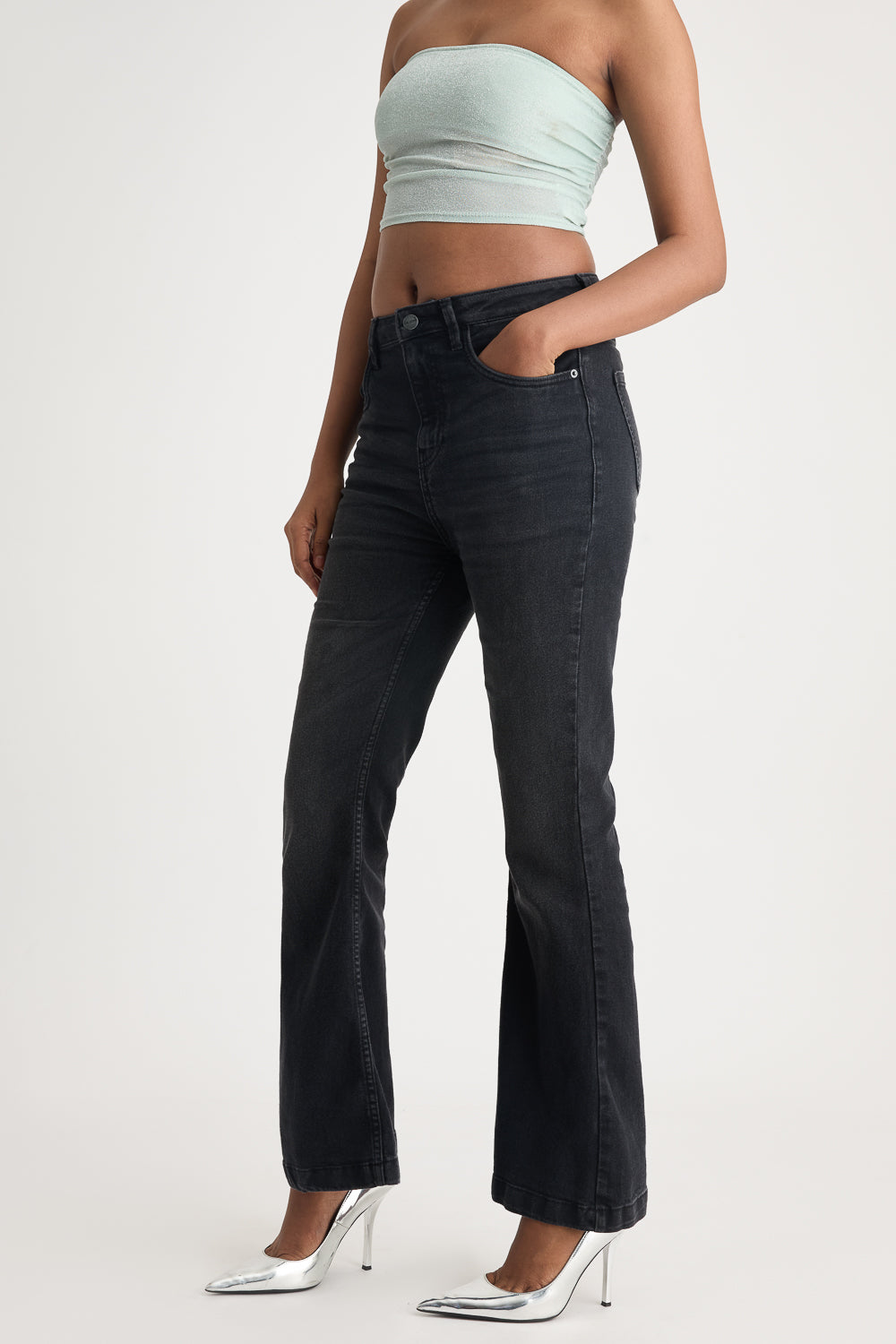 Raven Black Women's Bootcut Jeans