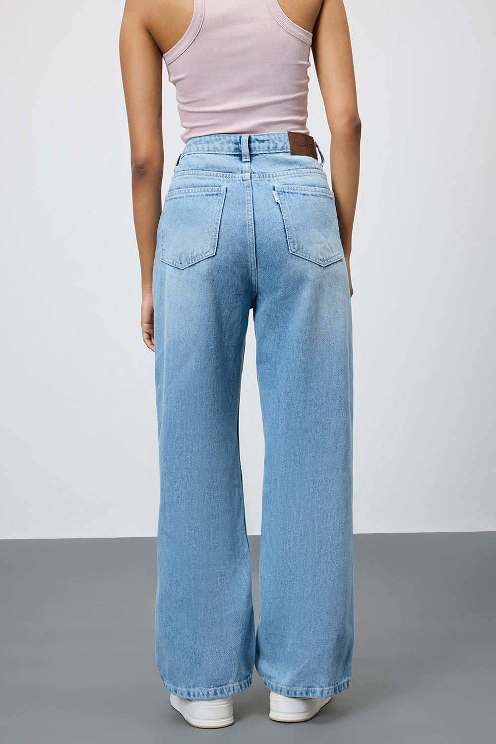 Periwinkle Blue Women's Straight Jeans