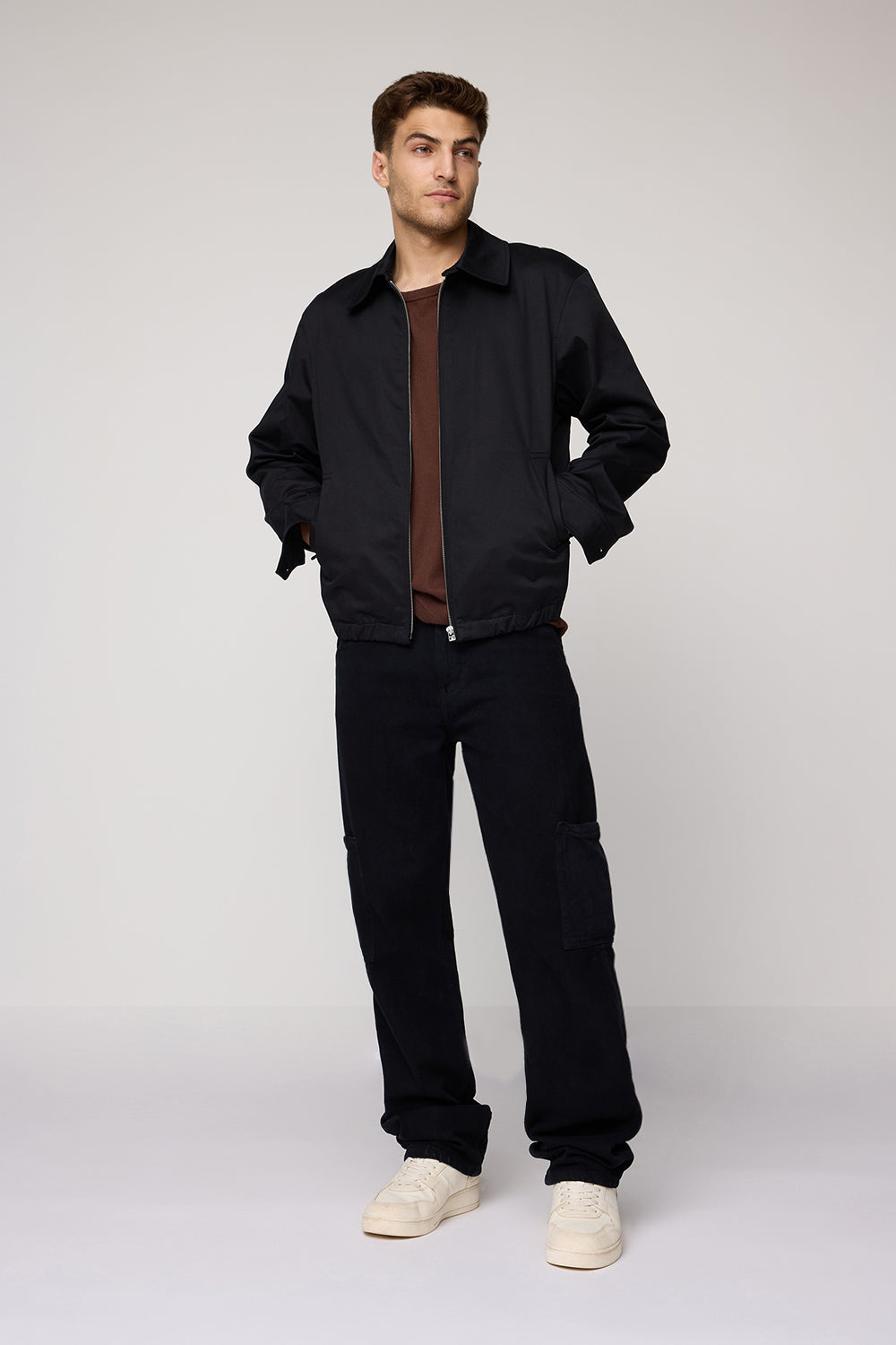 Ash Utility Men's Straight Cargo Jeans