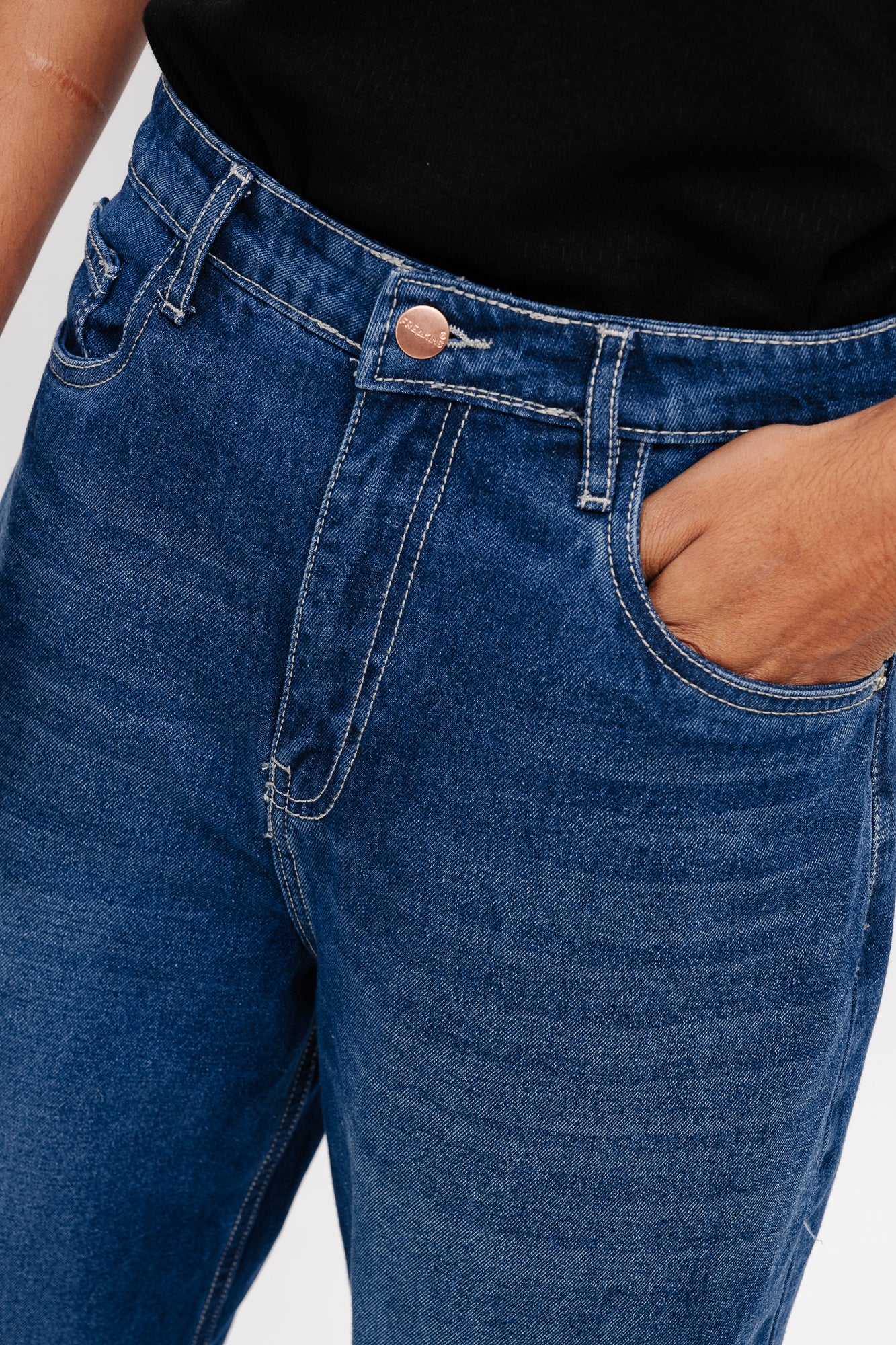 Go-To Blue Men's Straight Fit Jeans