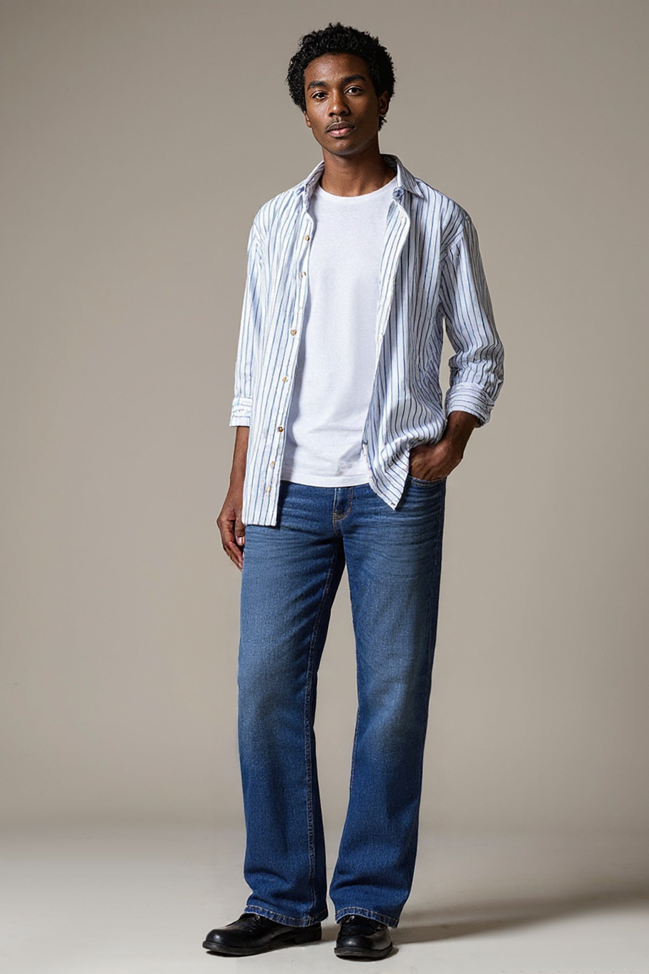 Go-To Blue Men's Straight Fit Jeans