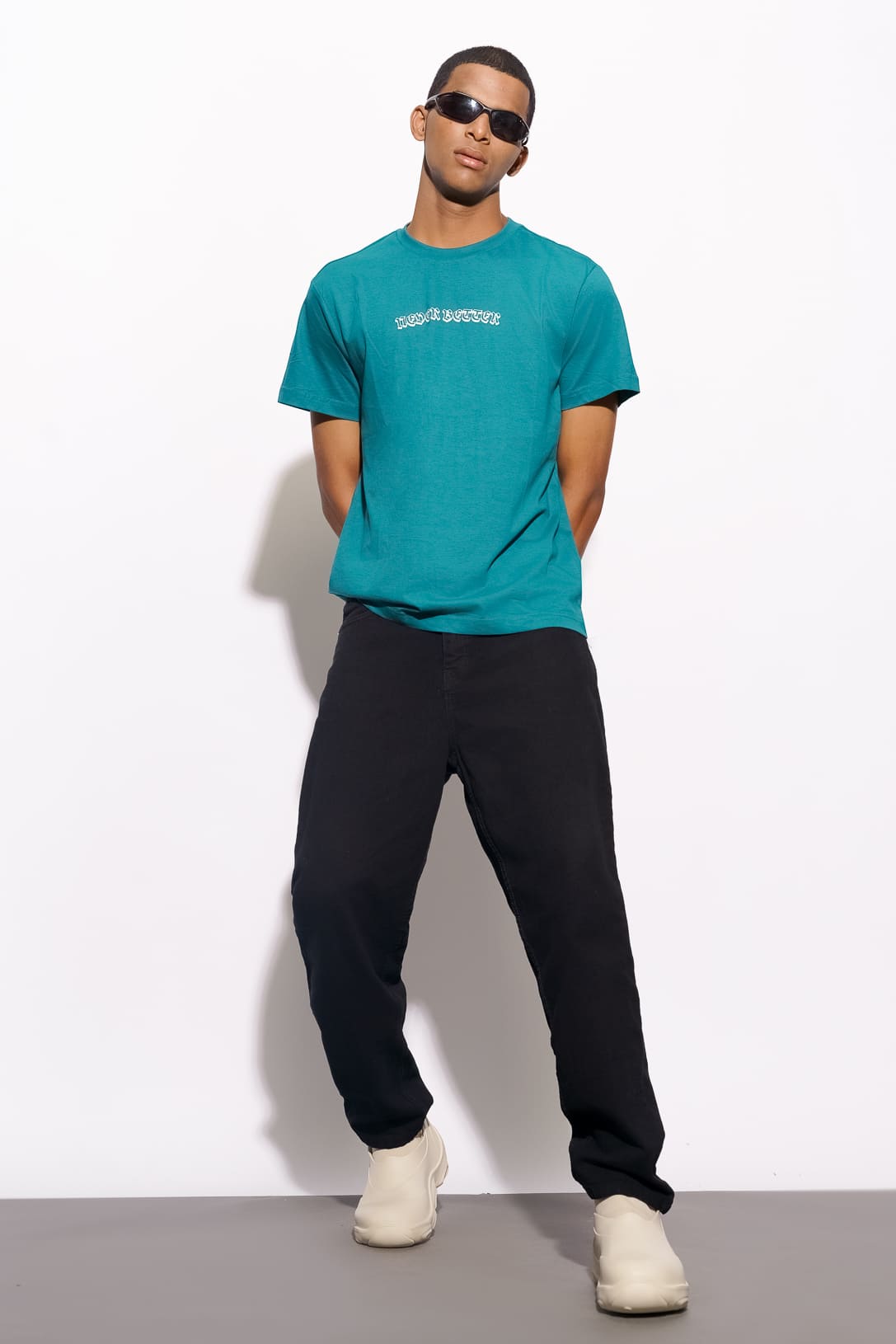 Black Men's Slim Jeans