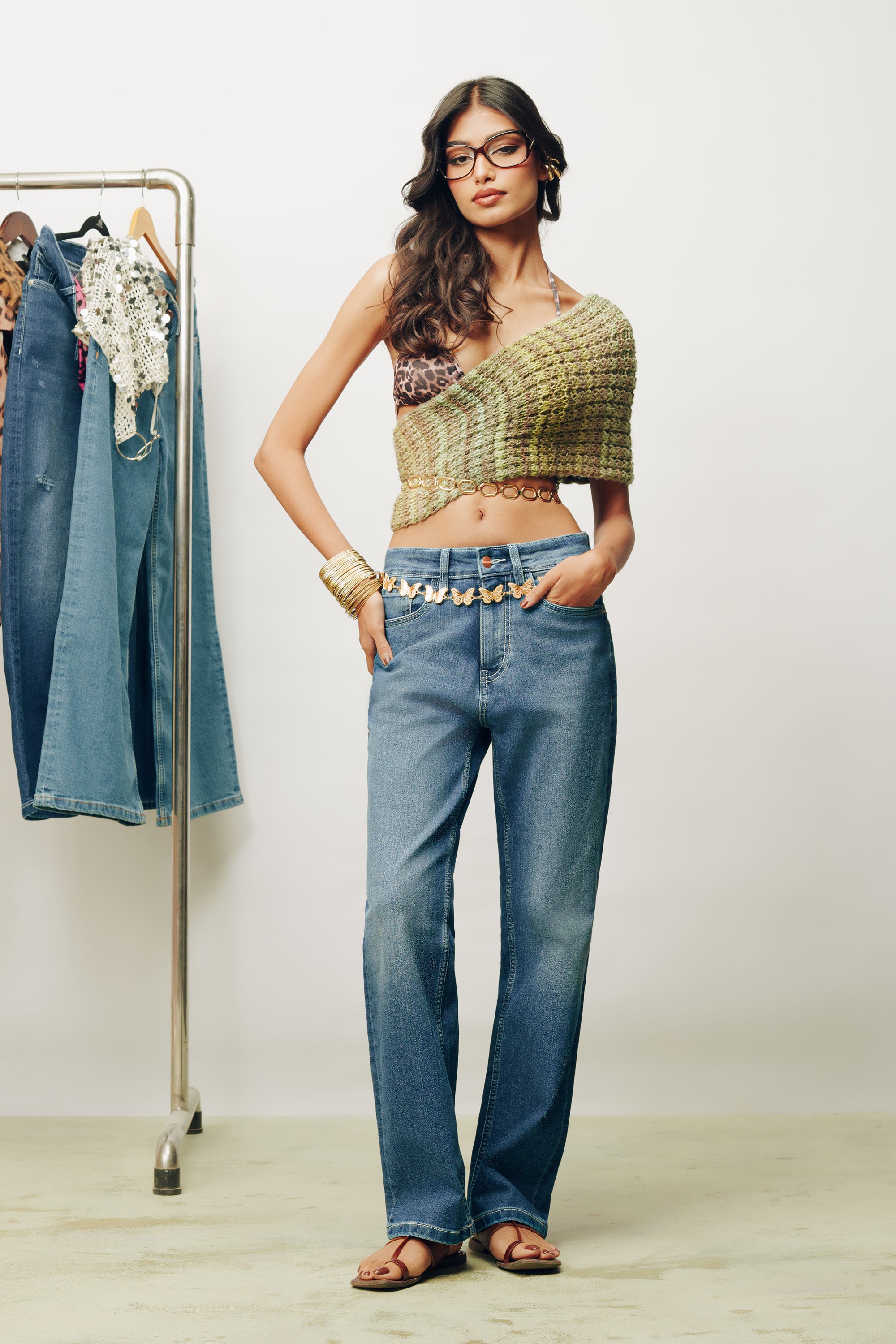 Maytime Blue Straight Jeans